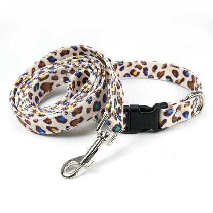 Leopard Buckle Collar