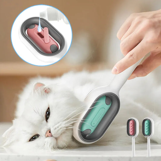 Pet Hair Removal Comb with Disposable Wipes