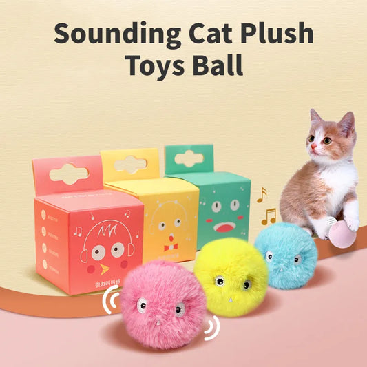Interactive Cat Ball Toy- Simulating different animal sounds